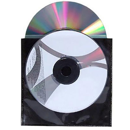 Archival Methods Polypropylene Storage Sleeves for Cds or DVDs, Package of 50.