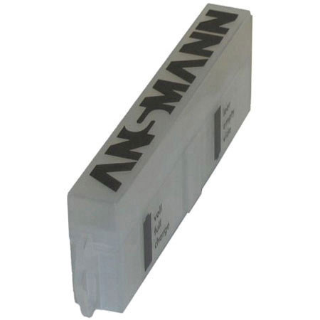 Ansmann Empty Battery Storage Box, Single Clear Box Holds up to 8 AA or AAA Batteries without Shorting Out. image