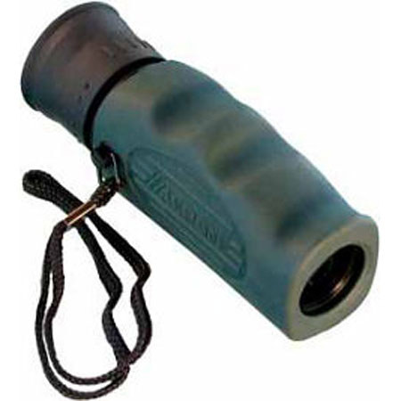 Alpen 10 x 25mm Water Proof Roof Prism Monocular with 5.8 Degree Angle of View, Green Rubber Covered, USA image