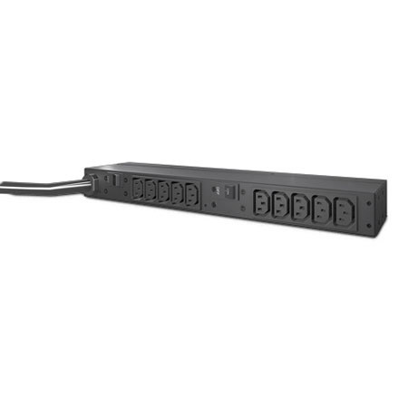 APC AP9571A 1U Basic Rack PDU, 30A, 208V Output, 10xIEC 320 C13 Output Connection