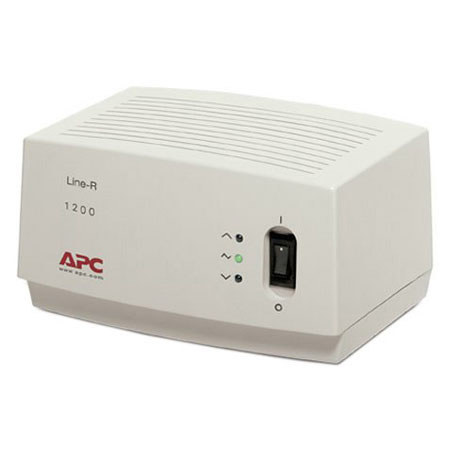 APC Line-R LE1200 1200VA Automatic Voltage Regulator, NEMA 5-15R, 680 Joules Surge Energy Rating