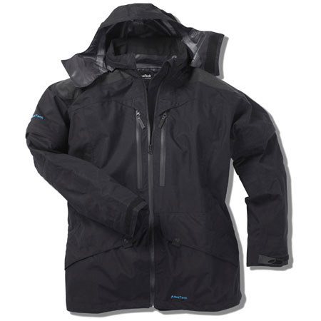 AquaTech Waterproof Field Jacket (L) Large, Black image