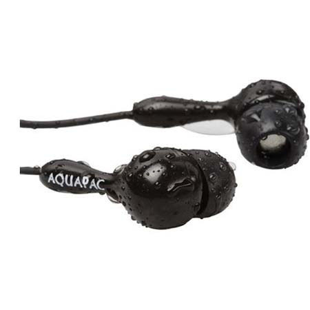 Aquapac Waterproof, Submersible Headphones with In-the-Ear Design, 3.5mm plug, Depth to 30ft / 10m image