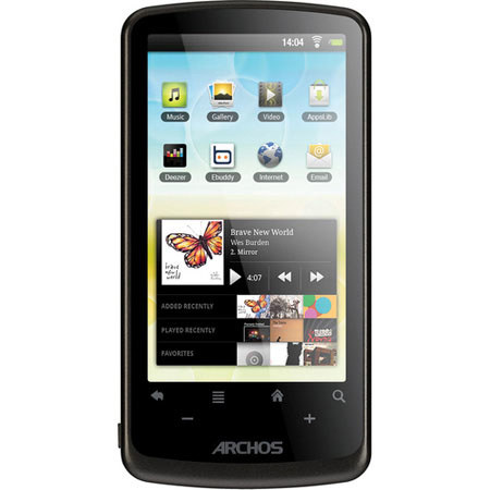 Archos 4GB 35 Internet Tablet, 3.5" LCD Touchscreen, ARM Cortex A8 800 MHz Processor, 272x480 Resolution, Wi-Fi 802.11 b/g/n