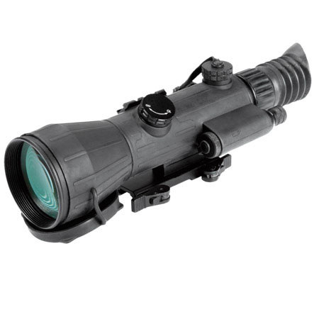 Armasight Spear 4x Gen 2+ ID Night Vision Riflescope, Illuminated Reticle, 47-54 lp/mm Resolution, 108mm f/1.5 Lens, 46mm Eye Relief, Waterproof
