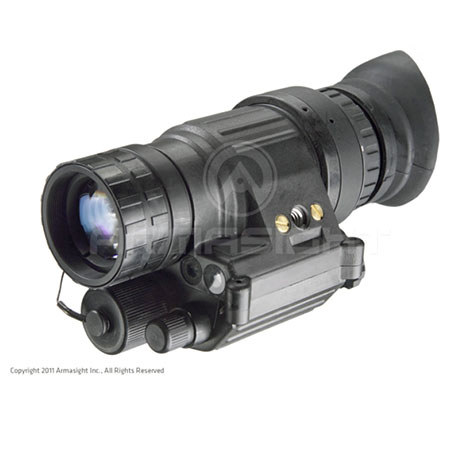 Armasight PVS-14 1x, GEN 2+ HD MG Multi-Purpose Night Vision Monocular, F1.2 Lens System, 55-72lp/mm Resolution, Waterproof