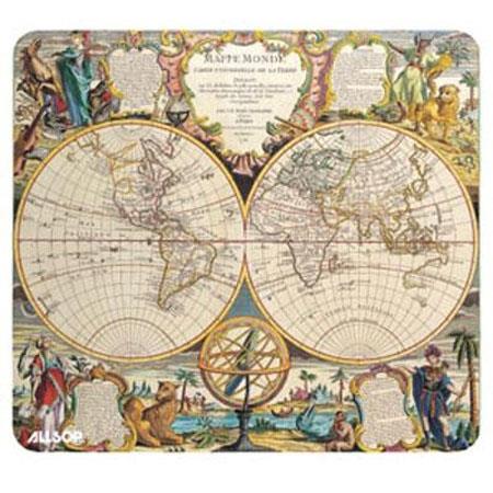UPC 035286291262 product image for Allsop Soft Top Mouse Pad, Nautical Charts - Double Globe | upcitemdb.com