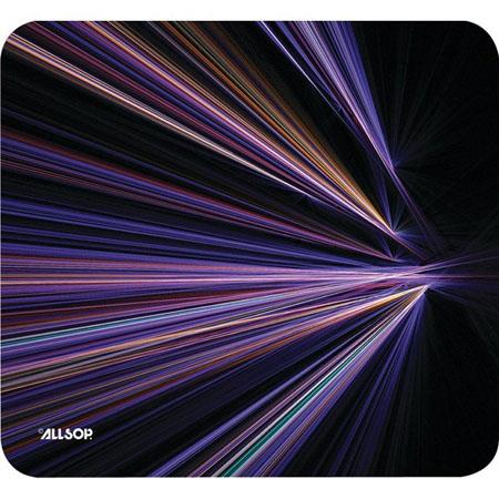 UPC 035286306003 product image for Allsop Mouse Pad, Tech Purple Stripes | upcitemdb.com
