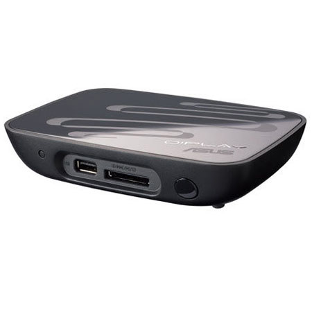 Asus O!Play Mini Compact HD, 7.1 Channel Audio Multi-Format Media Player, Full HD 1080p Video, Blu-ray Playback, 4-in-1 Card Reader Support