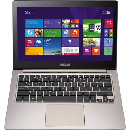 Asus Zenbook UX303 13.3" Full HD Touchscreen Ultrabook, Intel Core i5-5200U 2.2GHz, 8GB RAM, 128GB SSD, Windows 8.1, Smokey Brown
