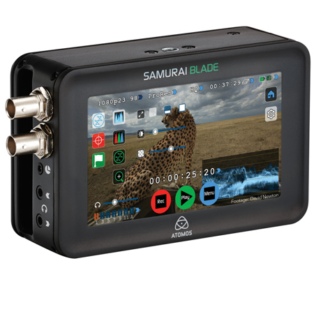 Atomos Samurai Blade 5' Hi-Res SDI Monitor  Recorder, 1280x720 Resolution with Carry Case