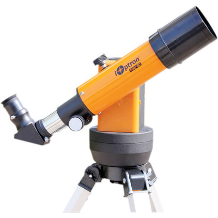 iOptron Solar 60, 60mm Refractor Telescope with Glass Solar Filter and Electronic Eyepiece