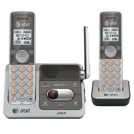 AT & T CL82201 2 Handset Answering System with Caller ID/Call Waiting