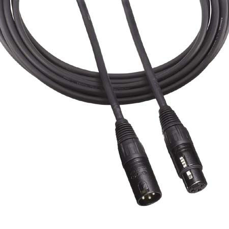 Audio-Technica AT8314-1.5, Premium 1.5' Balanced Microphone Cable with 3-Pin XLR Male to 3-Pin XLR Female Connector image