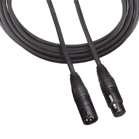 Audio-Technica AT8314-15, Premium 15' Balanced Microphone Cable with 3-Pin XLR Male to 3-Pin XLR Female Connector image