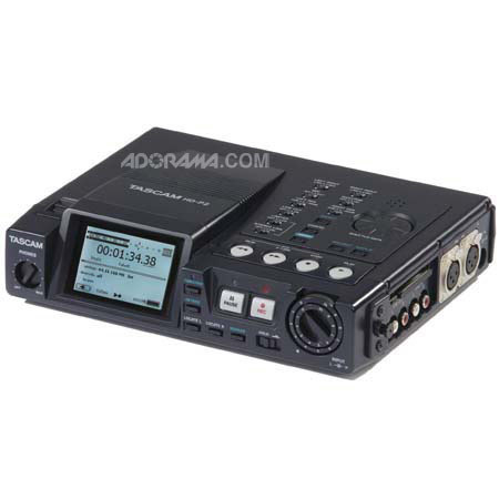 Tascam HD-P2 Portable Compact Flash & Microdrive High-Definition Stereo Audio Recorder