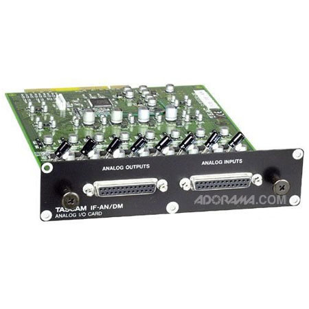 Tascam IF-AN/DM 8 Channel Analog Input/Output Expansion Card for DM-24 and DM-3200 Digital Consoles