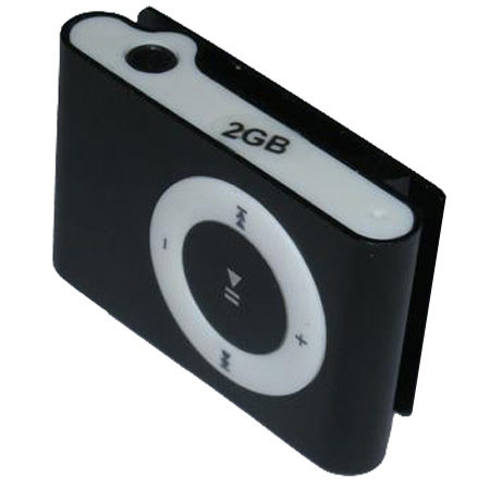 Avera Digital 2GB Clip MP3 Player - Black image