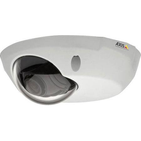 Axis Communications Fixed dome camera with rugged design, adapted for for mobile video surveillance.
