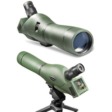 Barska 15 - 45 x 60 Blackhawk DSS60, Angled Spotting Scope with Built-in 3.1 Mega Pixel Digital Camera with 2.5&quot; TFT Color Screen image