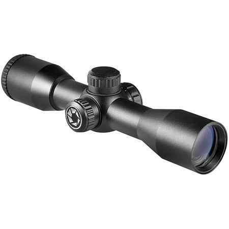 Barska 3 x 32 IR Compact Crossbow Contour Series Scope, Matte Black Finish with Illuminated Crossbow Duplex IR Reticle image