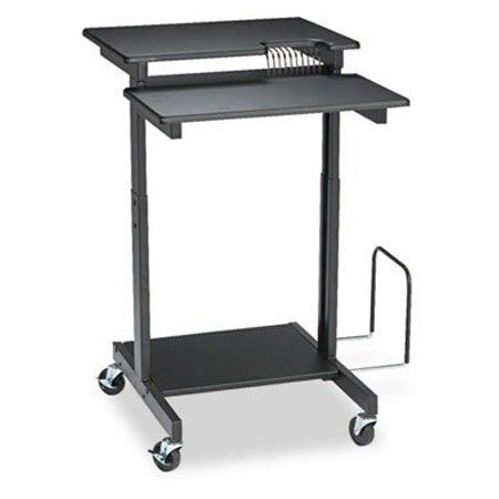 UPC 717641850528 product image for Balt BLT85052 Web A/V Stand-Up Workstation - 34W x 31D x 44.5H", Black | upcitemdb.com