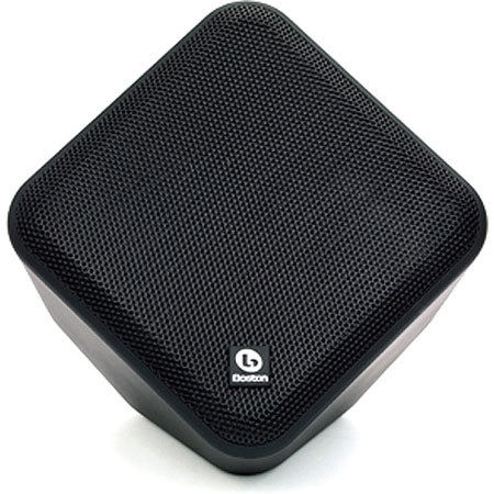 Boston Acoustics SoundWare 4.5" Indoor/Outdoor Speaker, 8 Ohms Impedance, 90 Hz - 20 KHz Frequency Response, Black
