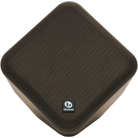 Boston Acoustics SoundWare 4.5" Indoor/Outdoor Speaker, 8 Ohms Impedance, 90 Hz - 20 KHz Frequency Response, Espresso