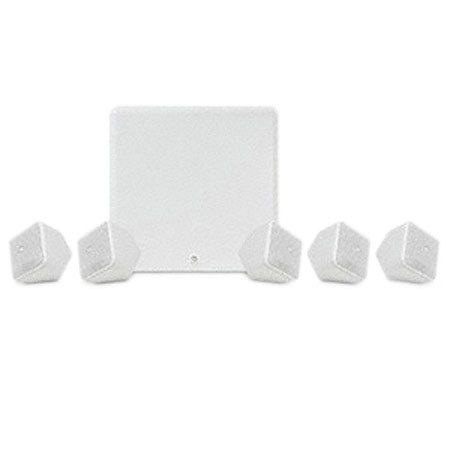 Boston Acoustics SoundWare XS Home Theater System Speakers Special Edition, White
