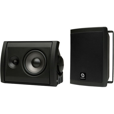 Boston Acoustics Voyager 40 2-Way 4.5" High Performance Outdoor Speakers, Pair, Black