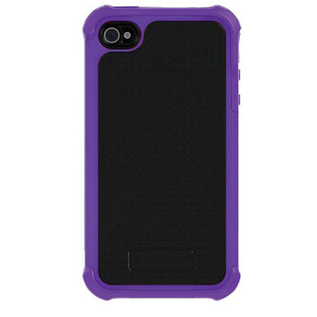 Ballistic Shell Gel (SG) Case for iPhone 4/4S - Purple/Black