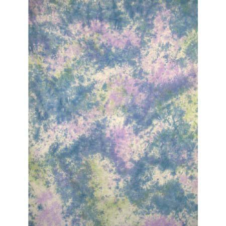 Adorama Belle Drape Pastel Series, 10' x 12' Painted Muslin Background, Style #PA103. Color: Gray, Blue, Green, Lavender image