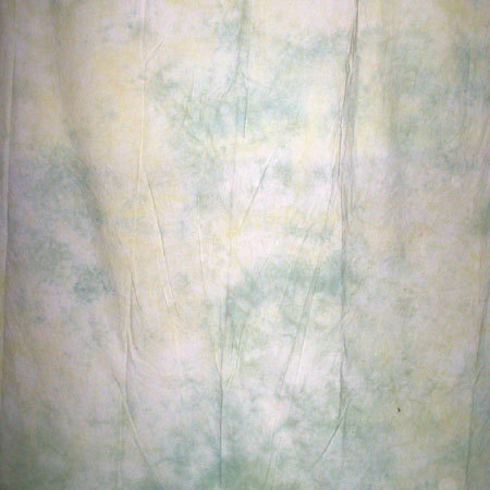Adorama Belle Drape Pastel Series, 10' x 12' Painted Muslin Background, Style #PA109. Color: Light Green, Yellow, Green, Lemon Lime image