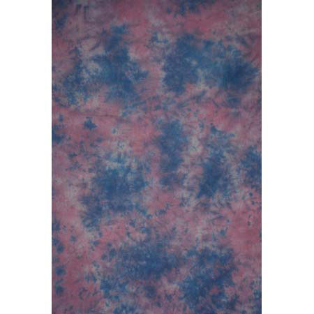 Adorama Belle Drape Color Pattern Series, 10' x 12' Painted Muslin Background, Style #568. Color: Indigo, Plum. image
