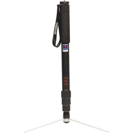 Benro MP-96M8 Aluminum Monopod with 4 Twist Lock Leg Sections, Maximum Height 68&quot; image