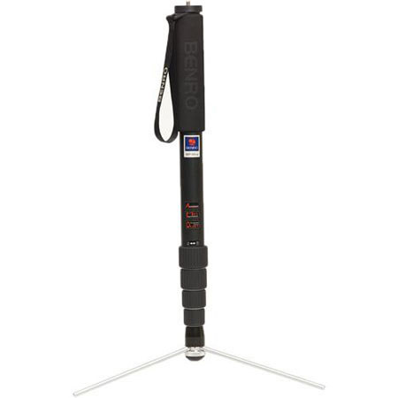 Benro MP-98M8 Aluminum Monopod with 5 Twist Lock Leg Sections, Maximum Height 77" image