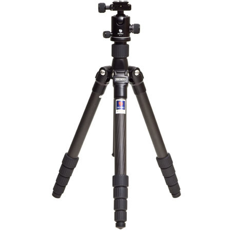 Benro TRCB-269 Travel Angel Carbon Fiber Tripod with Case, Maximum Height 61", Supports 26.4 lbs (12 kg) image