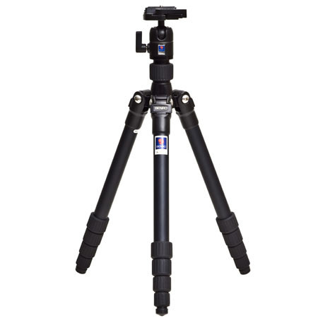 Benro TRA-169 Travel Angel, Aluminum Tripod with Quick Release Ball Head, Maximum Height 59", Supports 8.8 lbs (4 kg) image