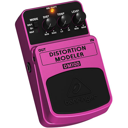 UPC 689076148115 product image for Behringer Distortion Modeler DM100 Effects Pedal for Guitar/Bass/Keyboards, 500k | upcitemdb.com