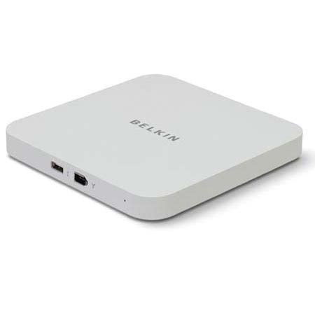 Belkin Hi-Speed USB 2.0 and Firewire 6 Port Hub for the Mac mini.