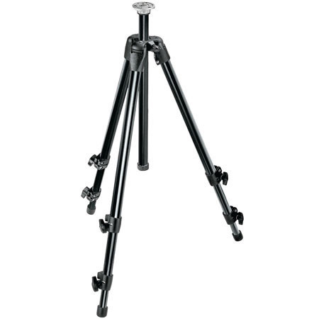 Bogen - Manfrotto 3011BN Black Basic Tripod Legs (Height 22.1 - 71.3", Maximum Load 13.30 lbs) image