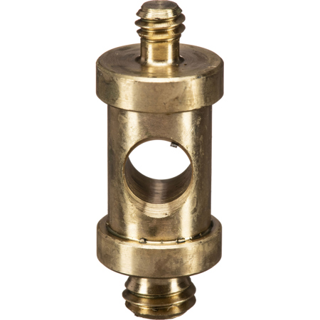 Manfrotto 118 Male Spigot Mounting Adapter, 1/4"x20 Male Thread and 3/8" Male Thread, 26mm Long. (#3107)