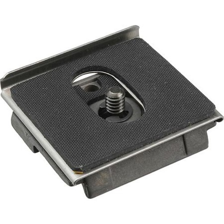 Manfrotto Anti Twist Plate 1/4" with Additional Lip to Prevent Camera Twist.