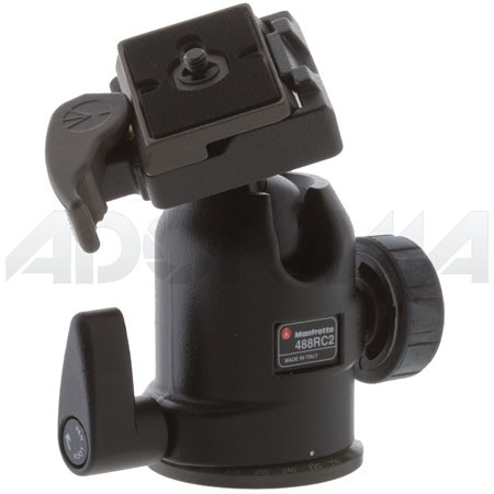 Bogen - Manfrotto Midi Ball Head with RC2 Rapid Connect - Supports 17.6 lbs image