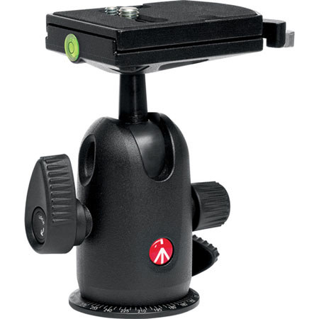 Manfrotto Midi Ball Head 498 with RC4 Rapid Connect - Maximum Load: 17.6 lbs/ 8 kg image