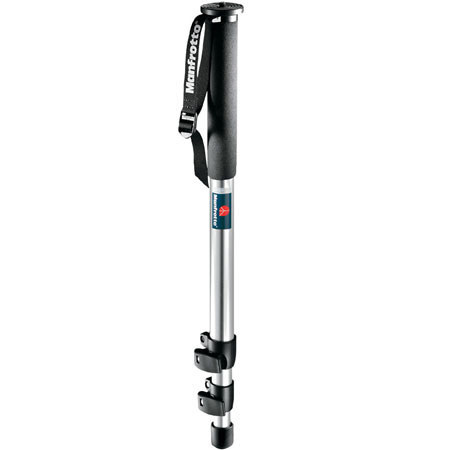 Bogen-Manfrotto Professional Silver Monopod, #3018 image