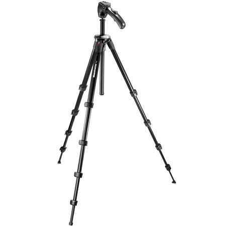 Bogen - Manfrotto Modo Maxi Black Tripod Legs with Hybrid Joystick Ball Head image