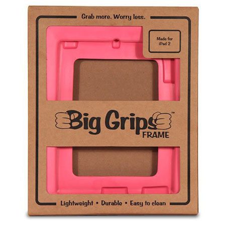 Big Grips Frame for iPad 2,iPad 3 & iPad 4 - Pink
