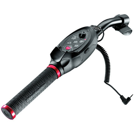 Manfrotto RC Standard Pan Bar Ex Remote Control for LANC Sony & Canon Cameras, Black