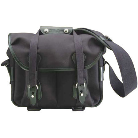 Billingham Media Systems 206 SLR Camera Bag, Black with Black Leather Trim. image